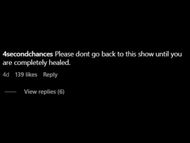 Fan comment about Annie's time on the show
